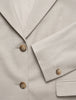 Women's Skye Blazer Sandy Beige Melange