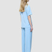 Women Skye Short Sleeved Blazer Blue Haze
