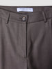 Women Skye Pants Tapered Dark Chestnut Melange
