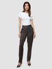 Women Skye Pants Tapered Dark Chestnut Melange