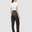 Women Skye Pants Tapered Dark Chestnut Melange