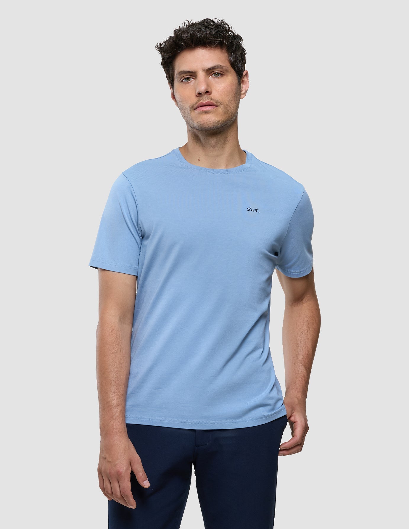 Supima Legacy T-shirt Blue Mirage