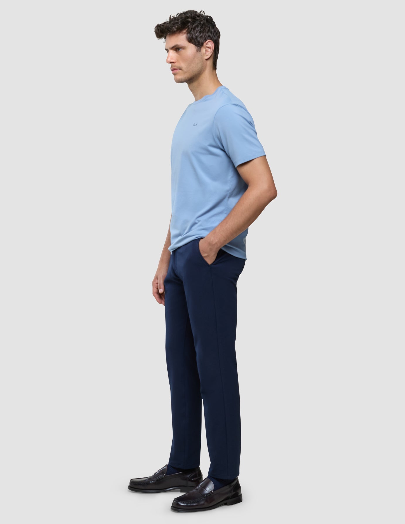 Supima Legacy T-shirt Blue Mirage