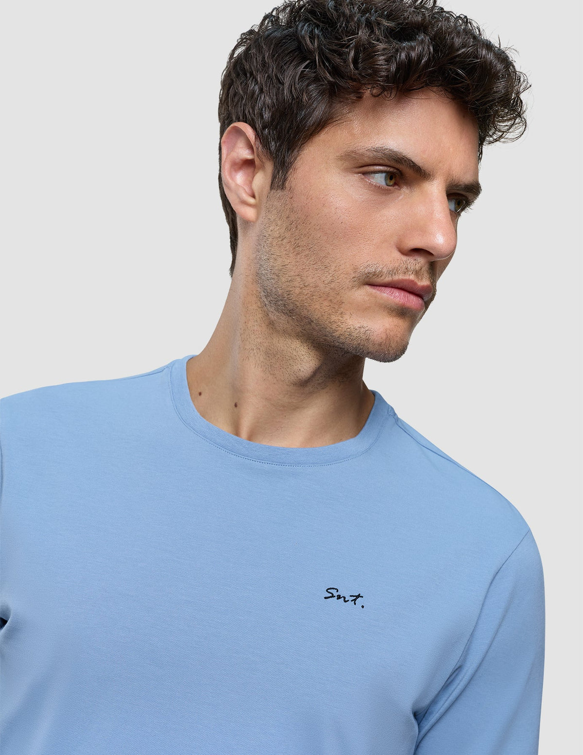Supima Legacy T-shirt Blue Mirage