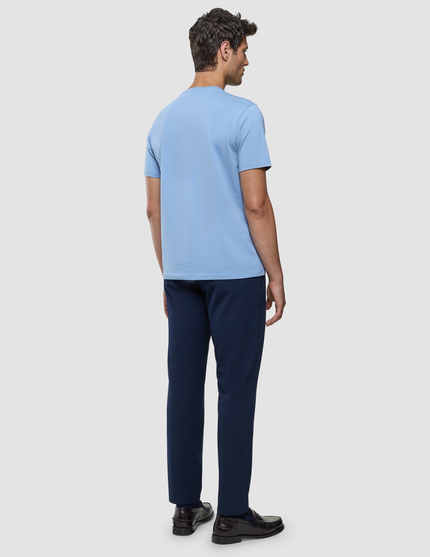 Supima Legacy T-shirt Blue Mirage