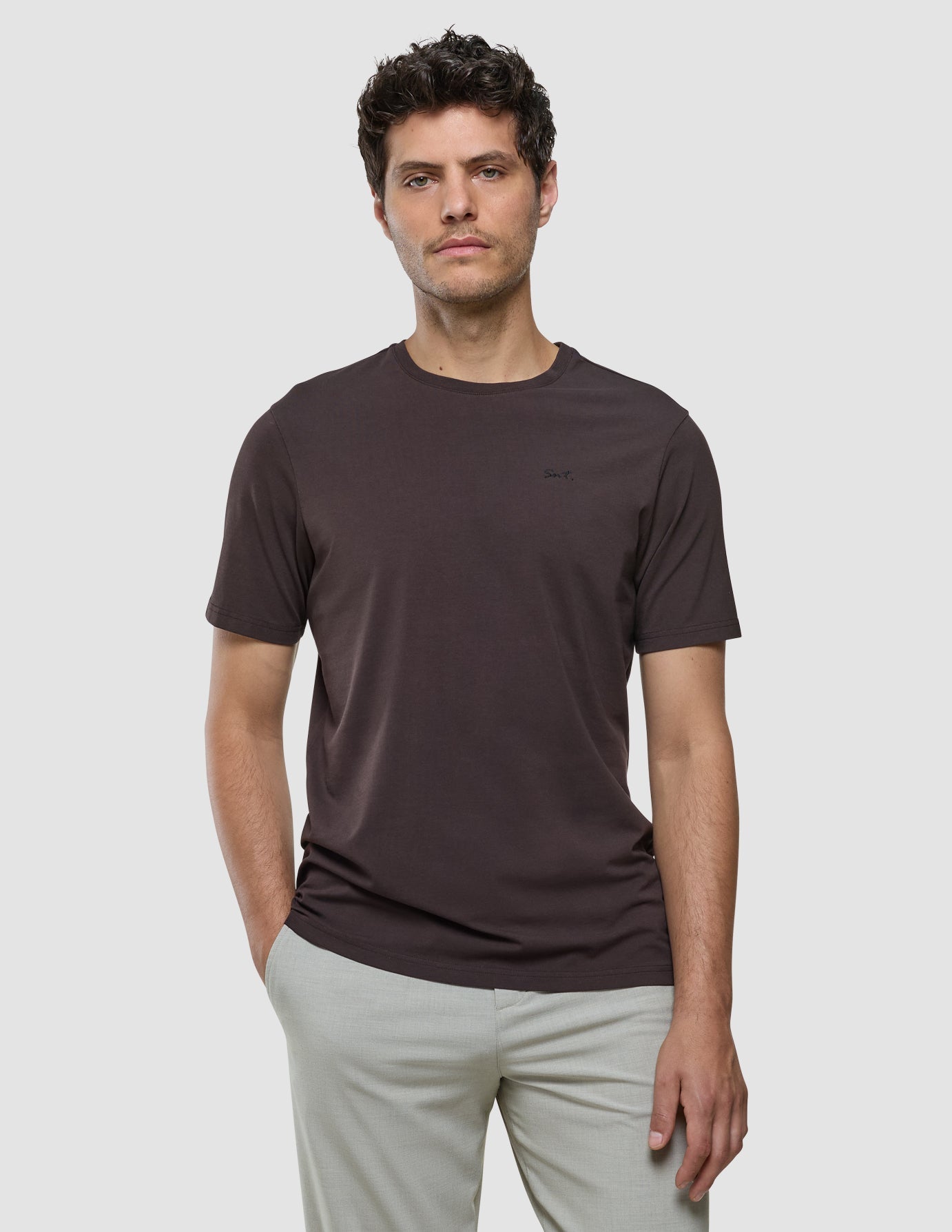 Supima Legacy T-shirt Deep Brown