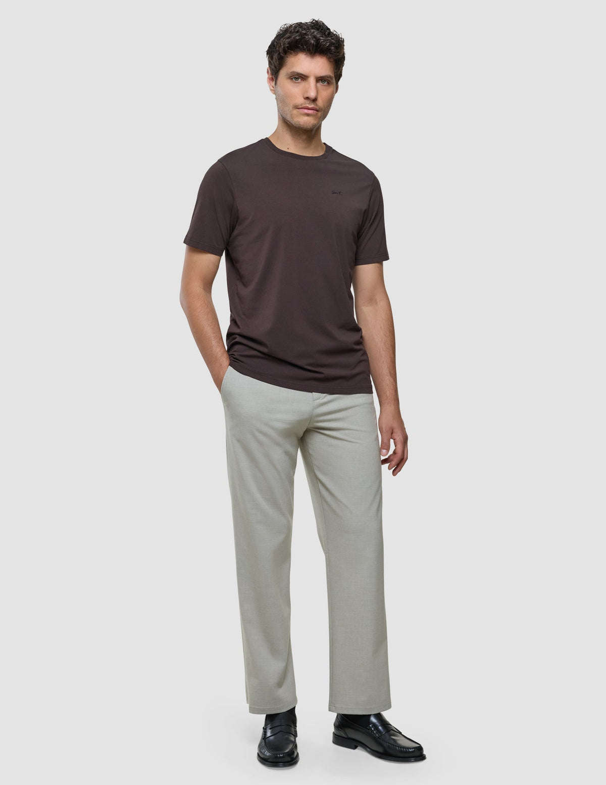 Supima Legacy T-shirt Deep Brown