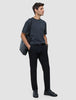 Supima T-shirt Box Fit Deep Grey