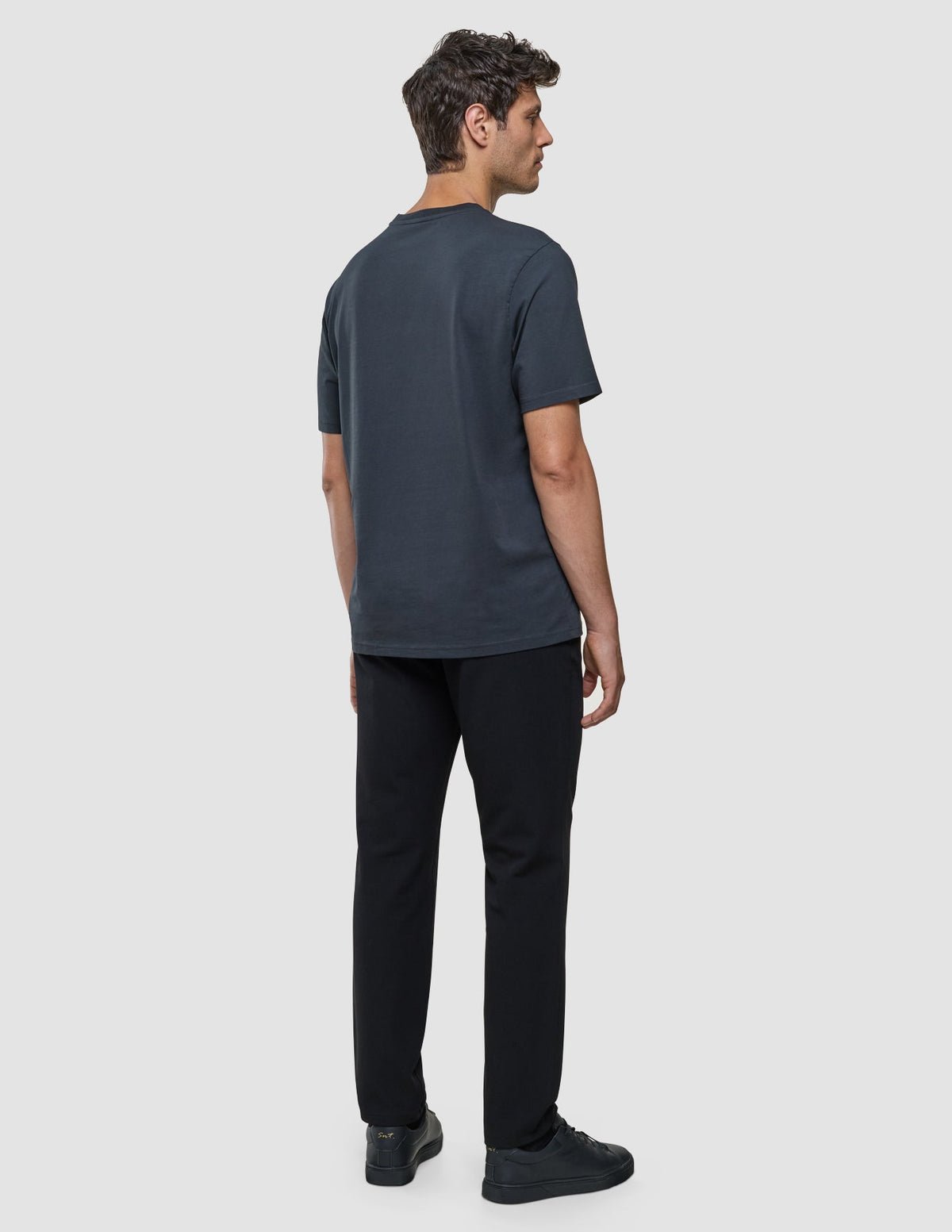 Supima T-shirt Box Fit Deep Grey