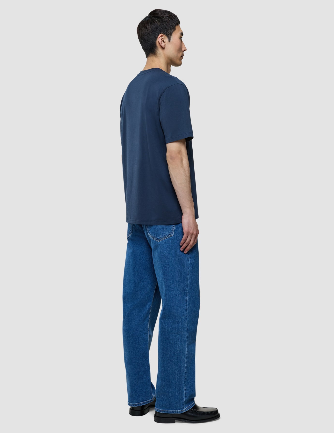 Supima T-shirt Box Fit Navy