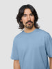 Supima T-Shirt Box Fit Rainy Blue