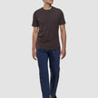 Supima T-shirt Deep Brown