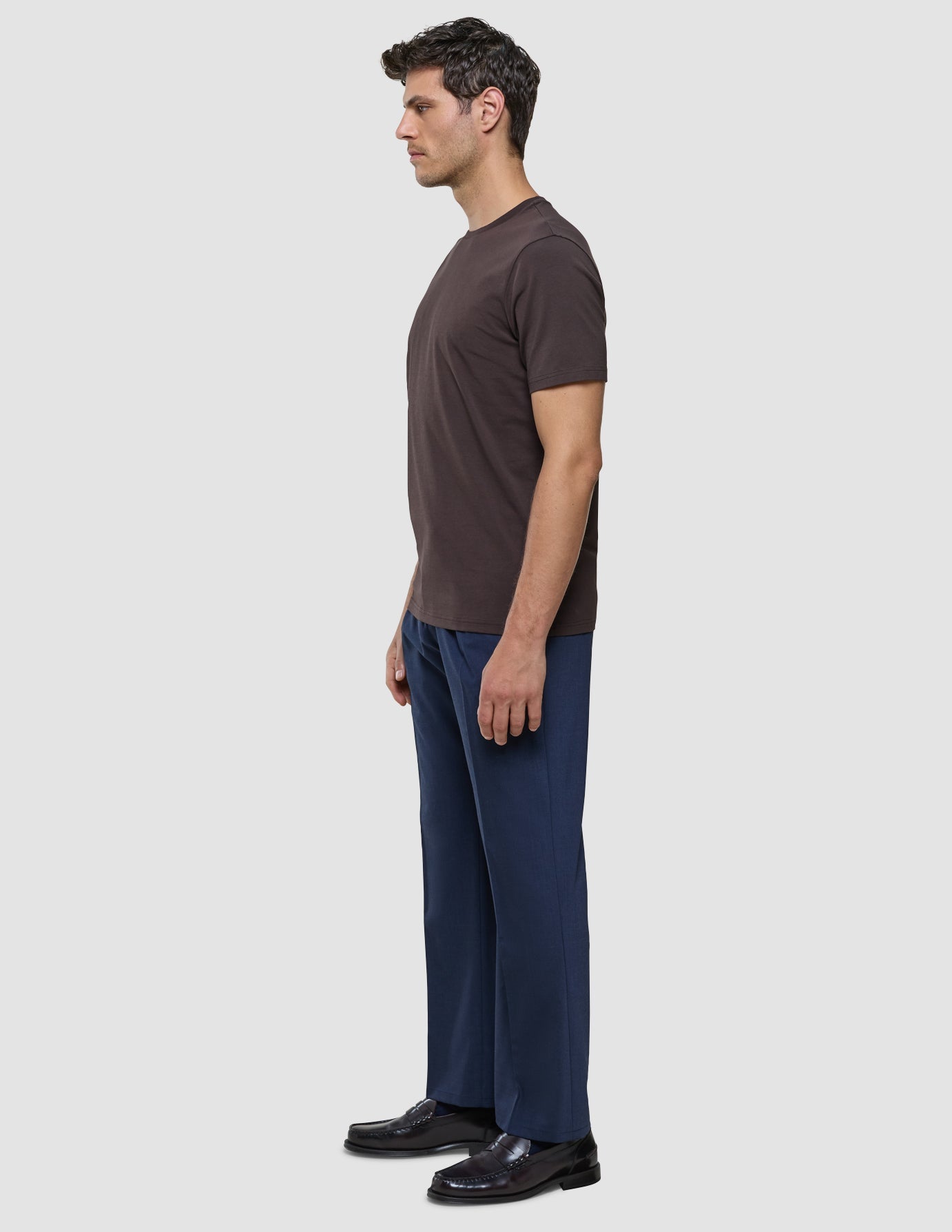 Supima T-shirt Deep Brown