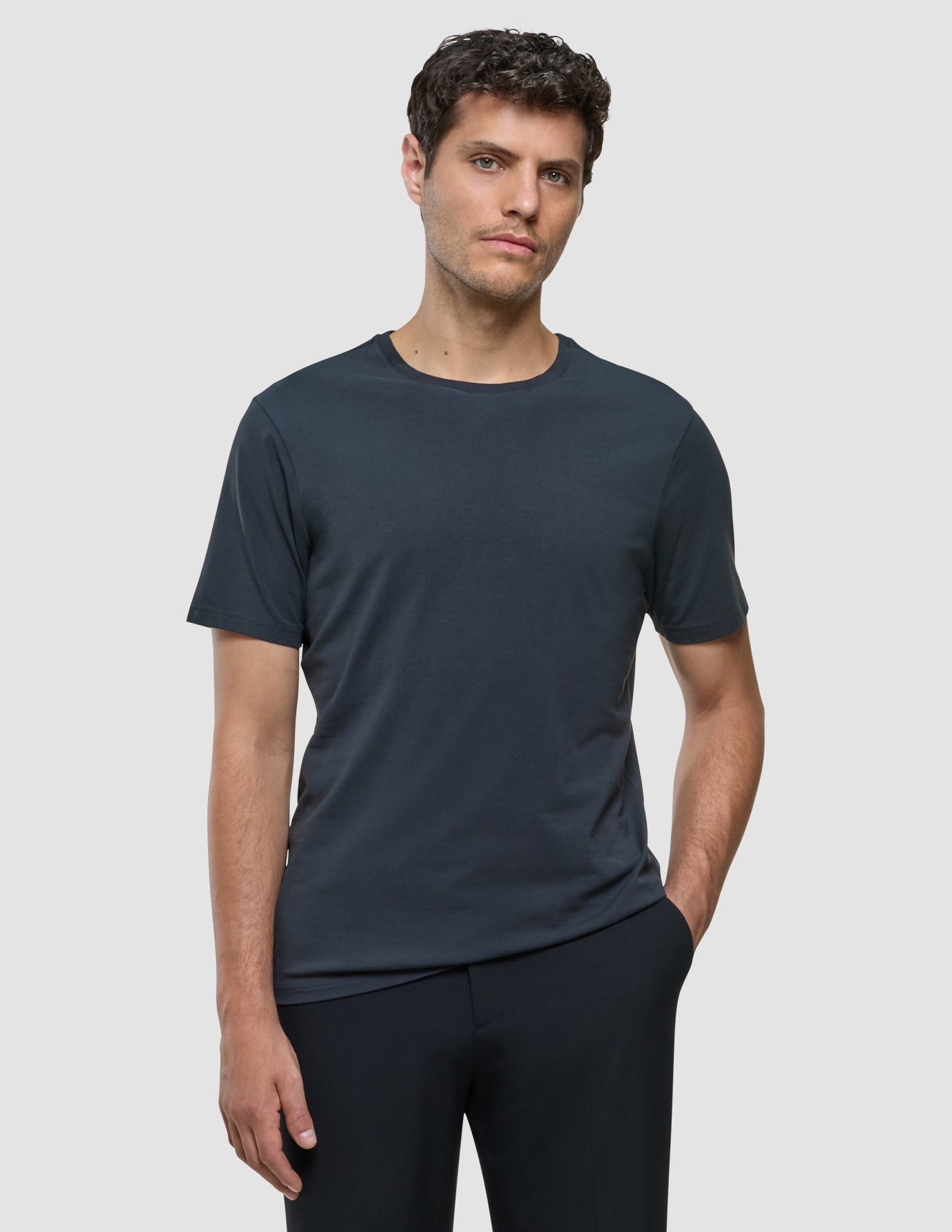 Supima T-shirt Deep Grey