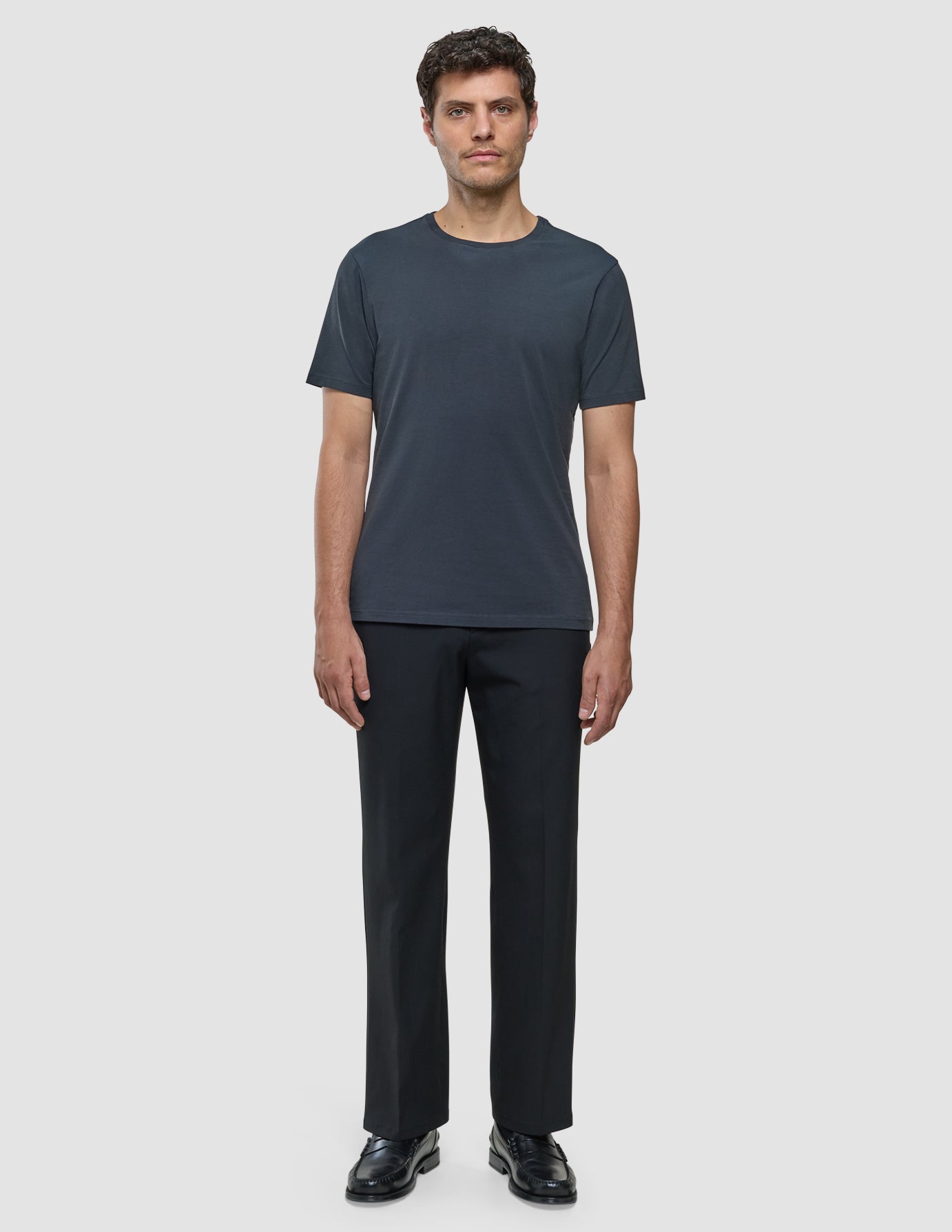 Supima T-shirt Deep Grey
