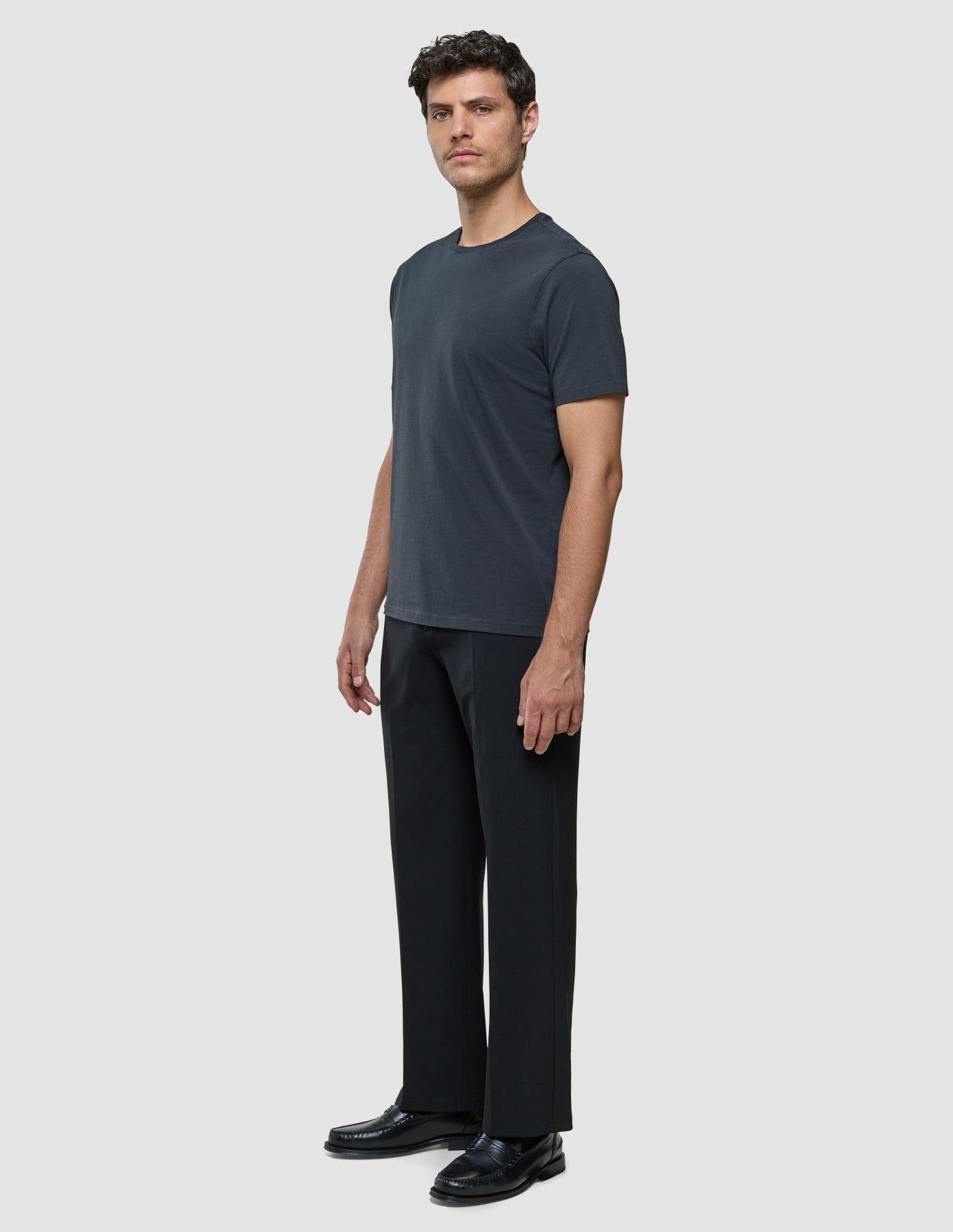 Supima T-shirt Deep Grey
