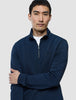 Sweat Half Zip Dark Navy