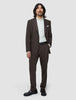 Tech Wool Blazer Dark Cocoa Brown Regular