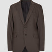 Tech Wool Suit Cocoa Brown