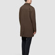 Waterproof Trench Coat Dark Brown