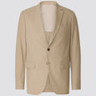 Essential Blazer Slim Sand Grain