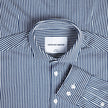 Classic Shirt Navy Stripes Regular